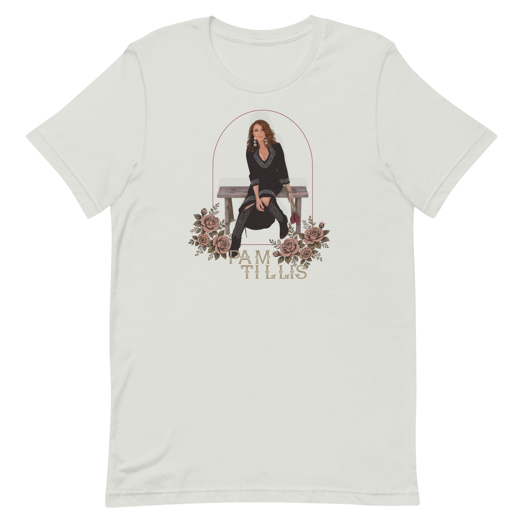 Pam Tillis rose shirt - Pam Tillis